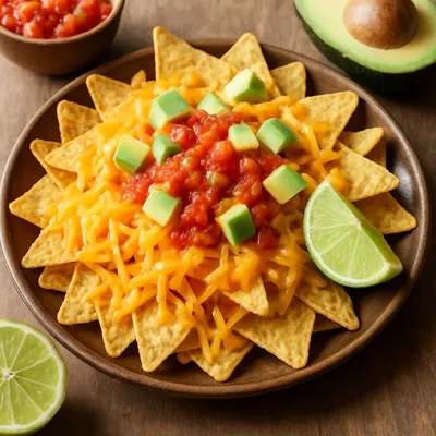Mexikanische Nachos mit Käse