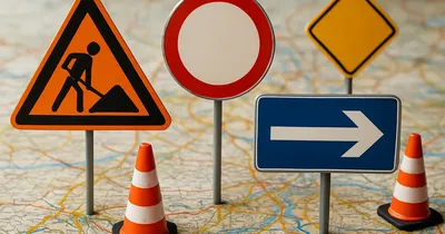 Verkehrsbehinderungen durch Umleitungen in Deutschland