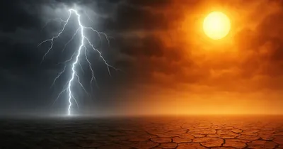 Extreme Wetterbedingungen in Frankfurt: Hitze und Gewitter prägen die Region
