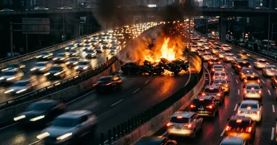 Aktuelle Ereignisse auf der B299: Verkehrsstörungen und Unfälle