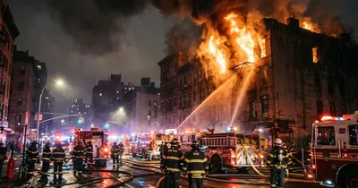 Großbrand in Osnabrück: Feuerwehr im Großeinsatz