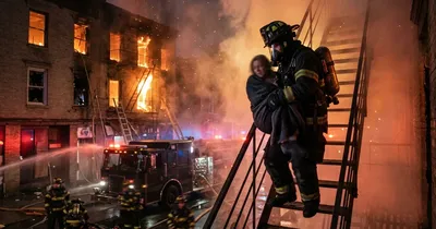 Großeinsatz bei Hochhausbrand nahe Berliner Ostbahnhof