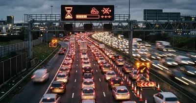 Verkehrschaos auf der A7: Sperrungen und Staus belasten den Reiseverkehr