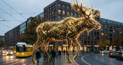 Elch-Sichtungen in Deutschland sorgen für Aufsehen